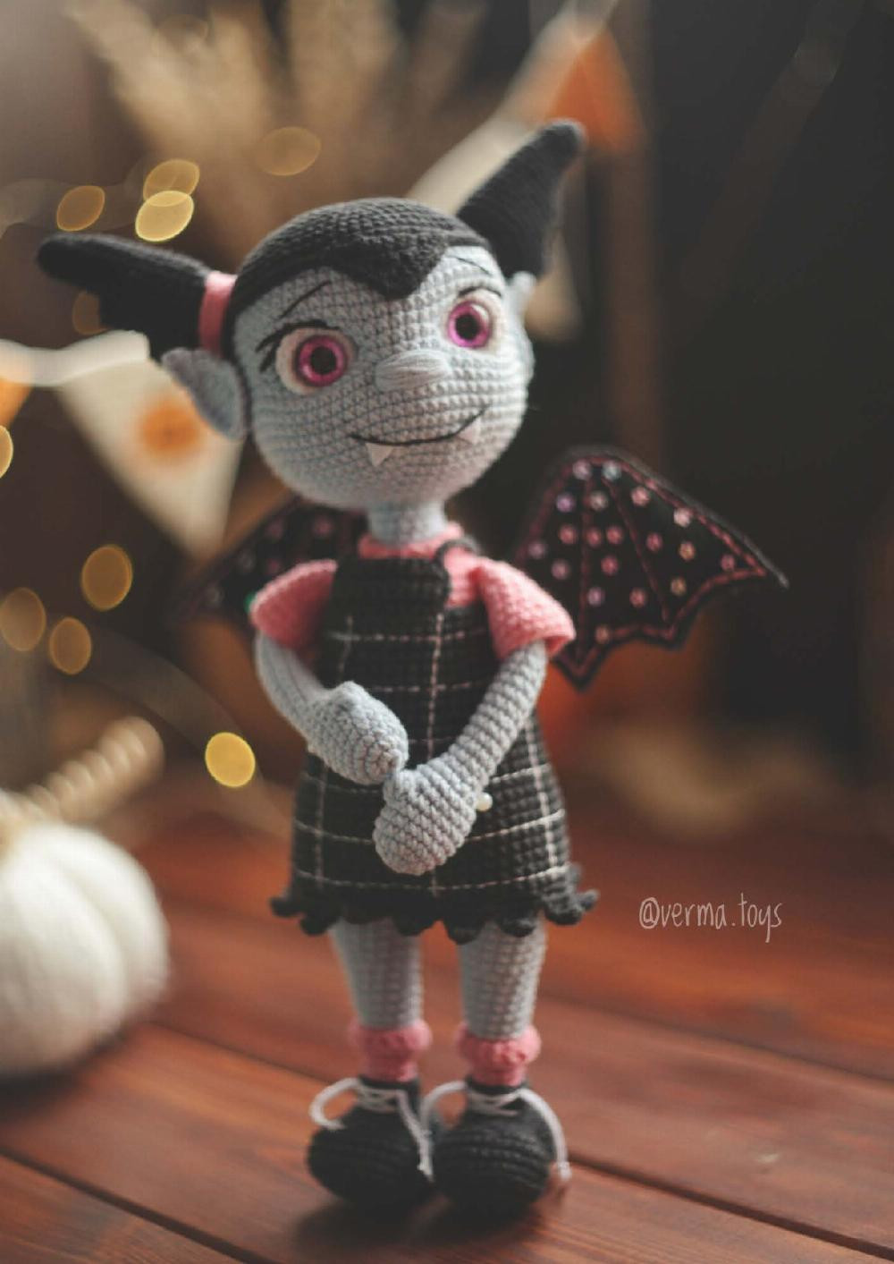 crochet pattern toy vampirina