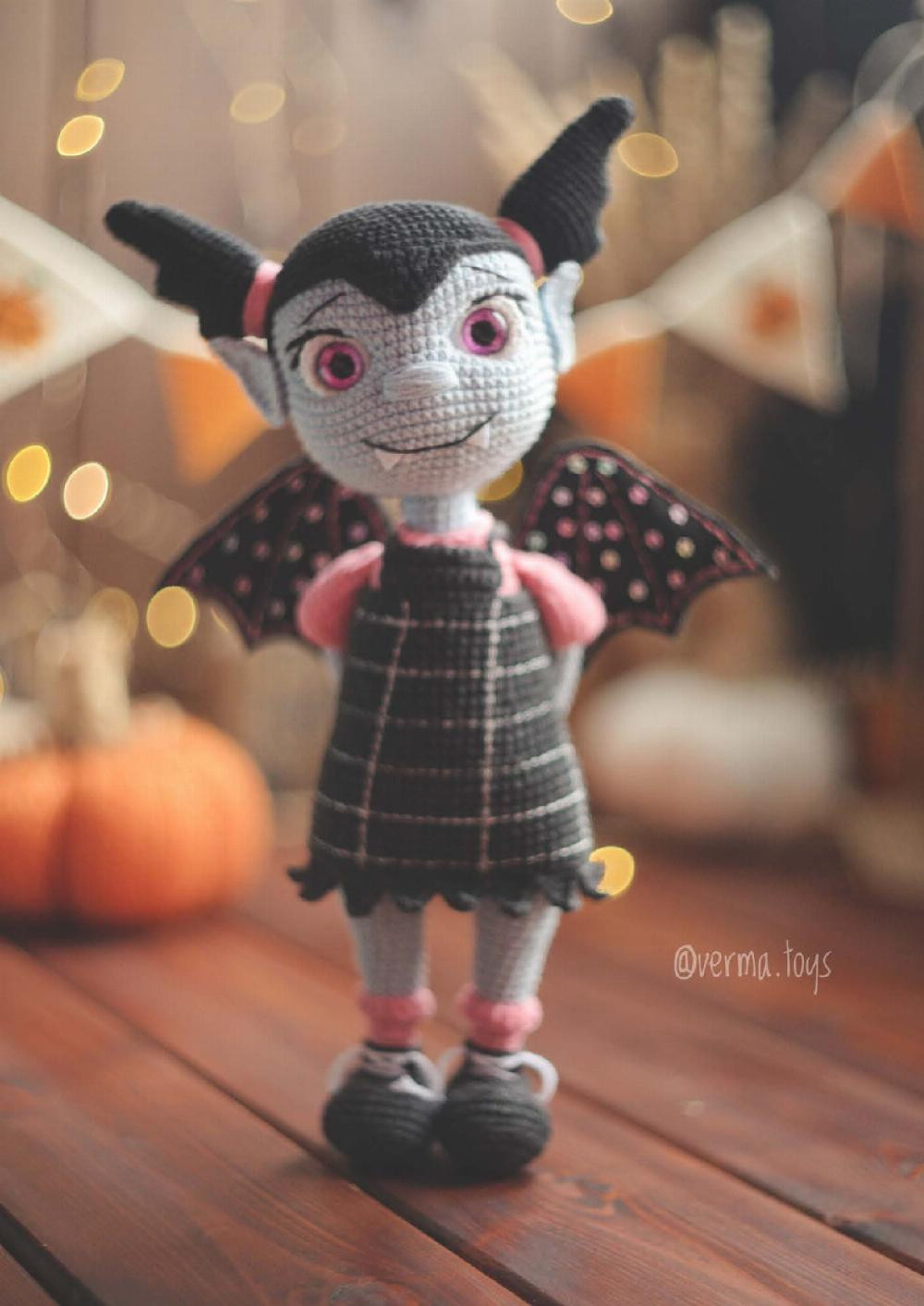 crochet pattern toy vampirina