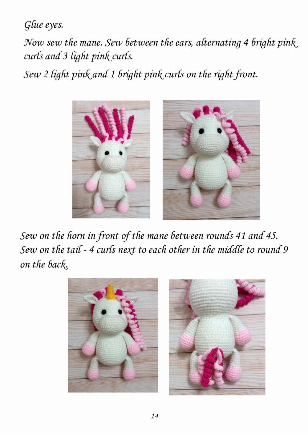 Crochet Pattern «Unicorn in Egg»