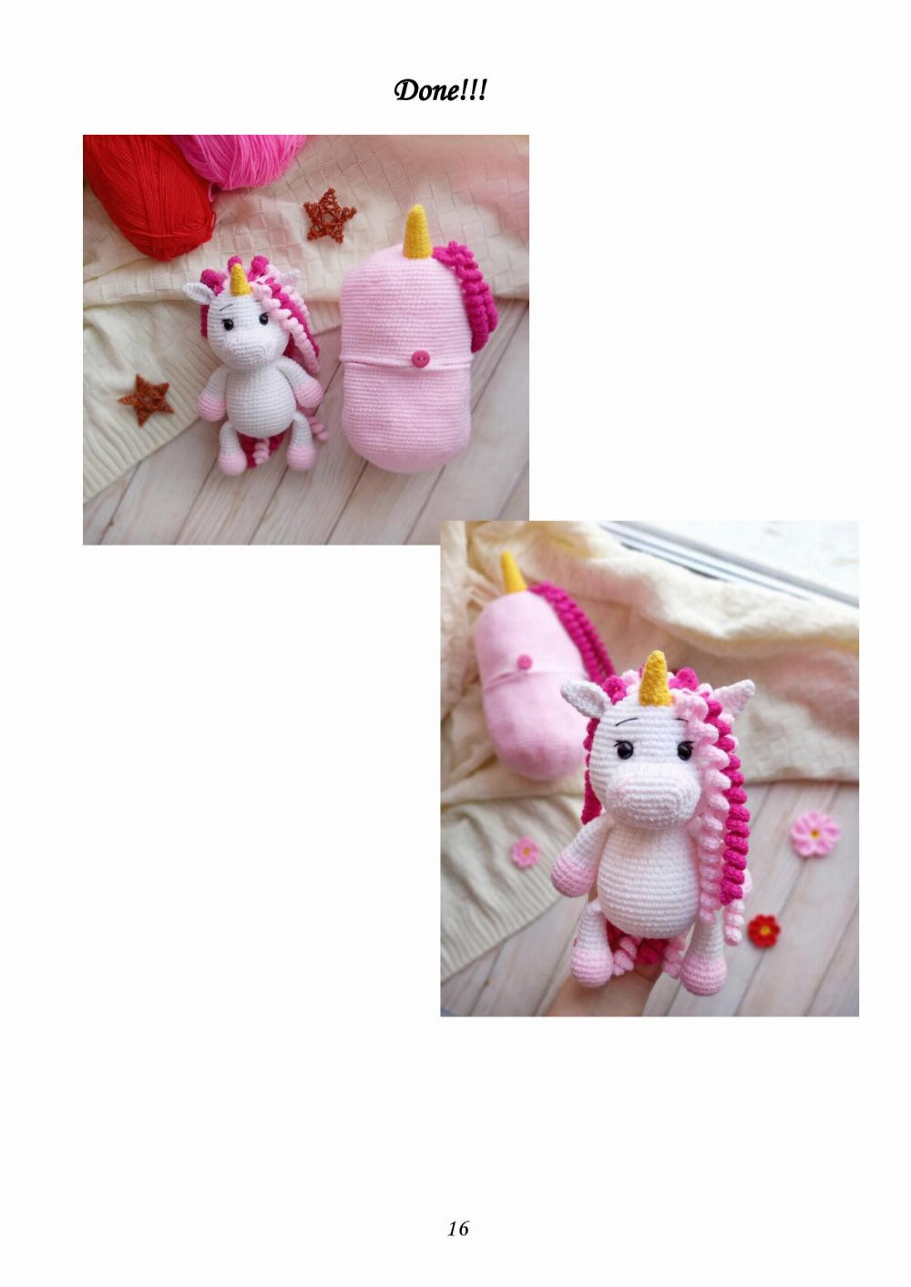 Crochet Pattern «Unicorn in Egg»