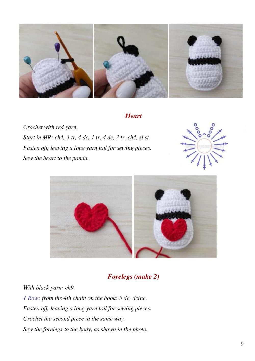 crochet pattern valentine envelope