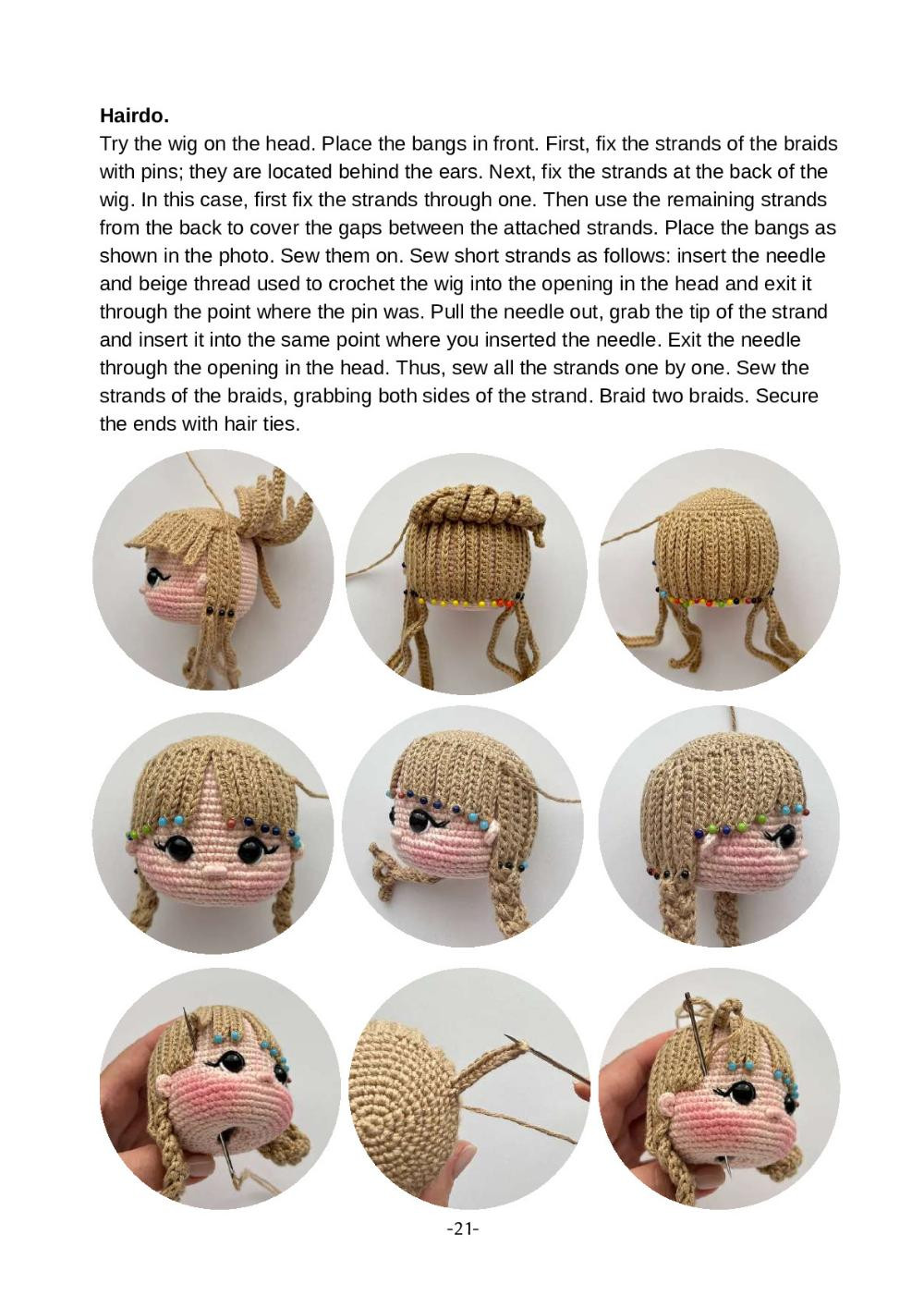 Crochet Toy Pattern "Maria the Snowboarder"