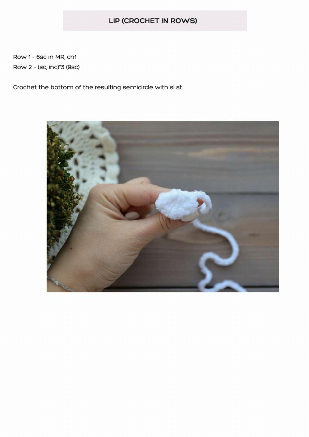 CROCHET TOY PATTERN «UNICORN LILY»