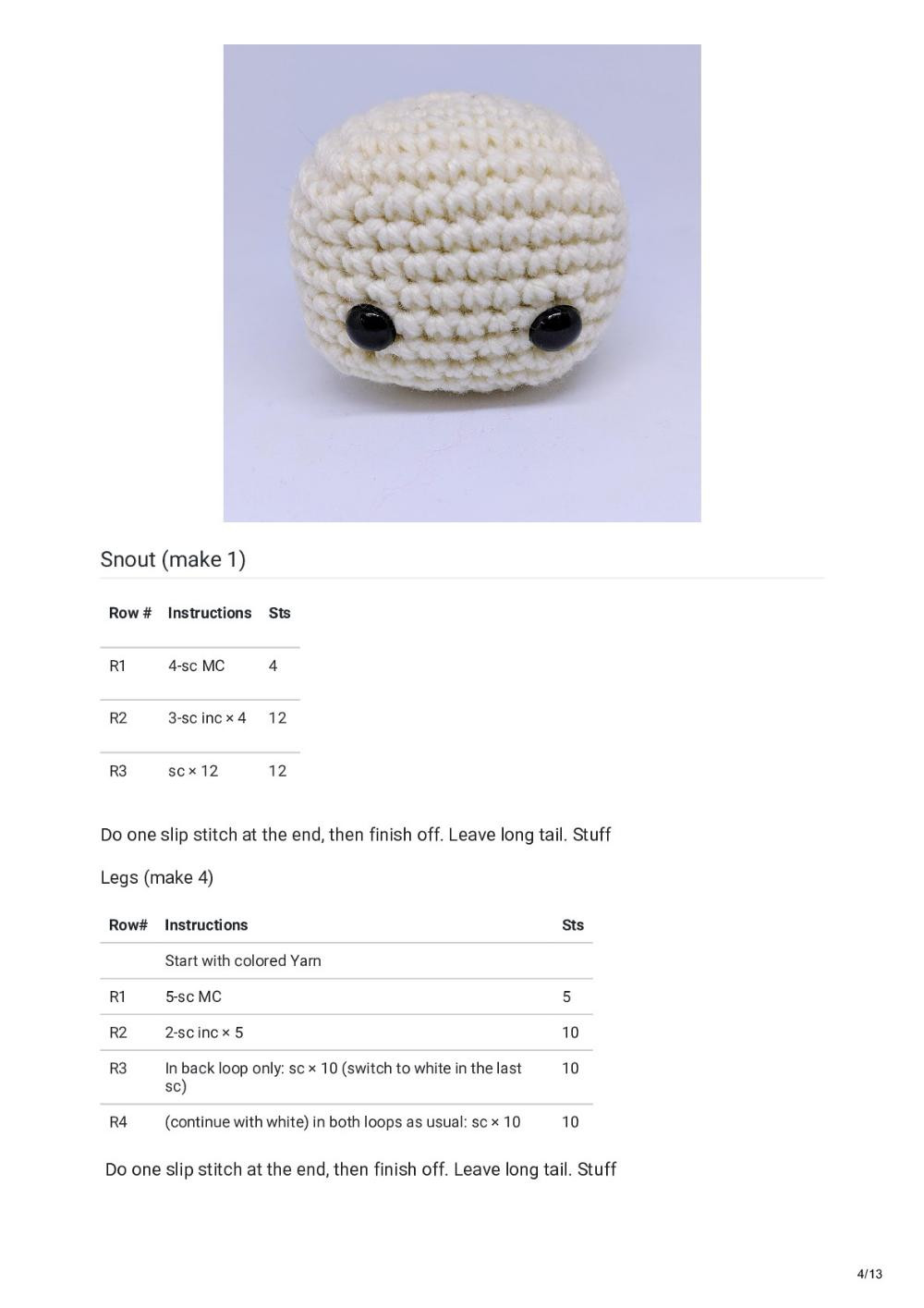 Cube Little Unicorn Amigurumi Pattern