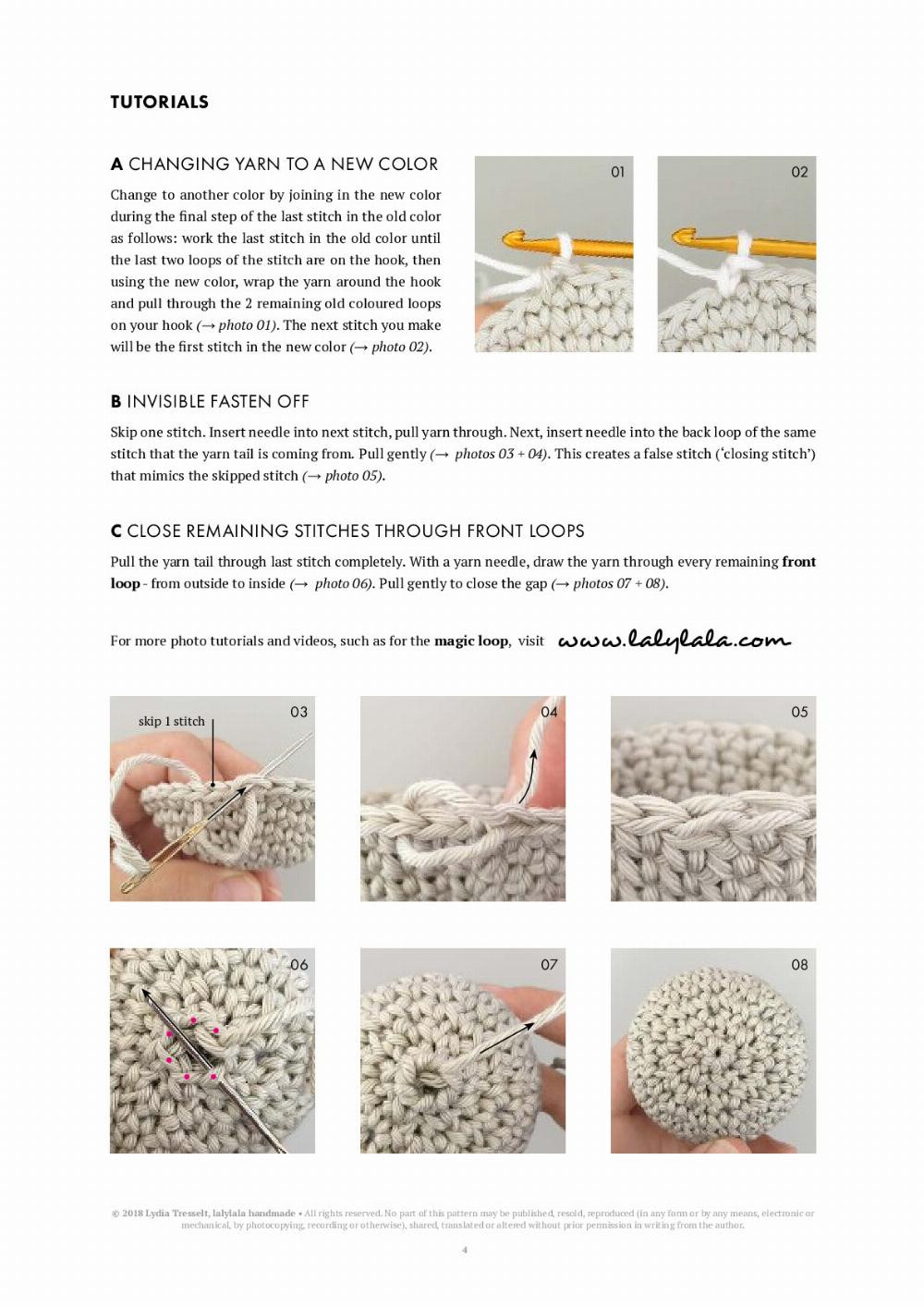 CUP CAKE ELL A crochet pattern