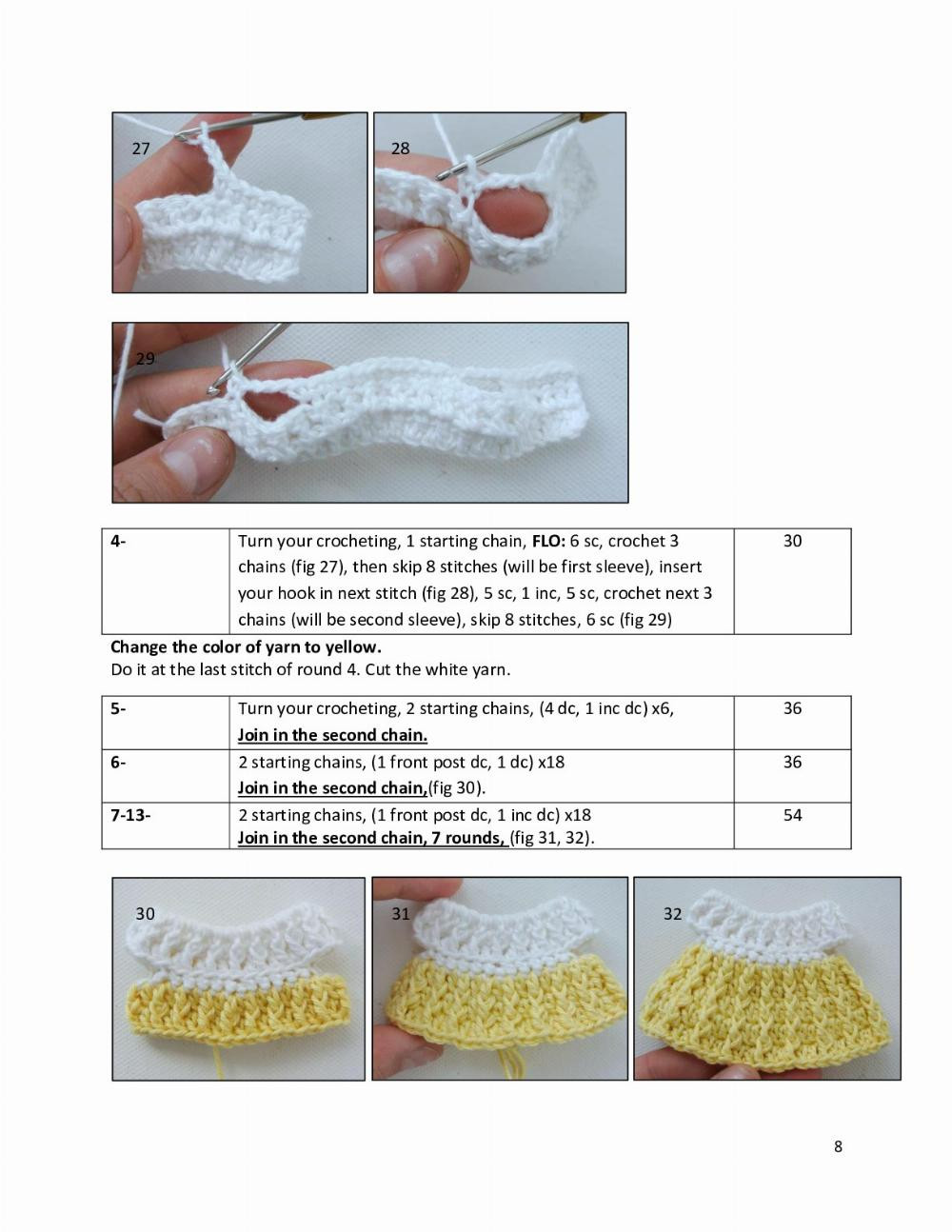 DI Bunny doll crochet pattern