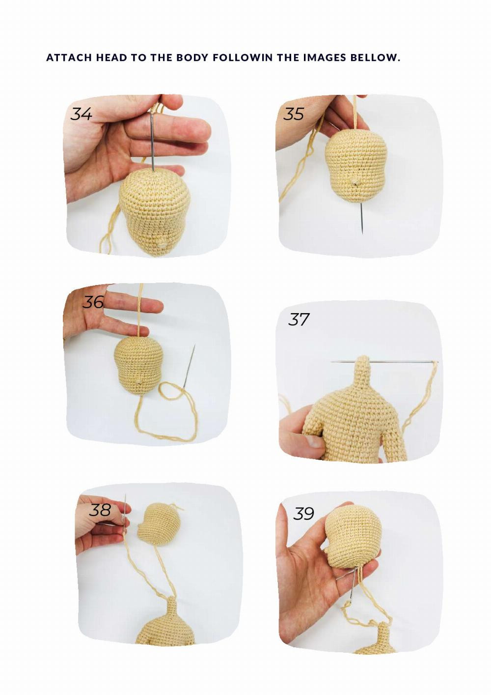 Doll Body crochet pattern