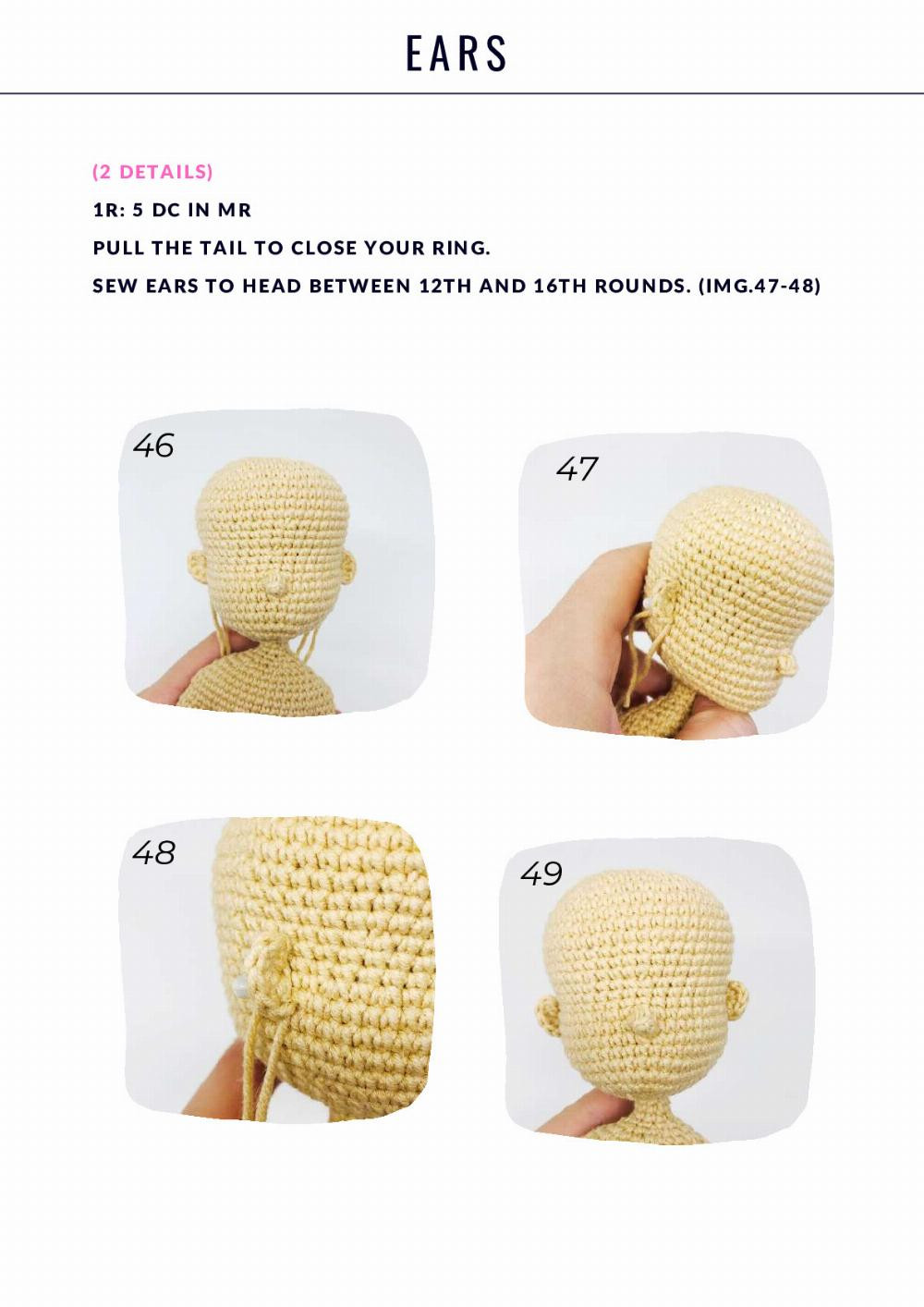 Doll Body crochet pattern