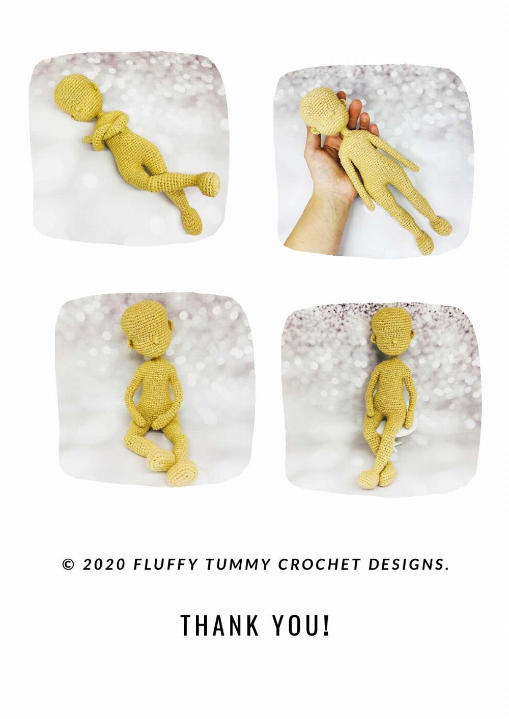 Doll Body crochet pattern