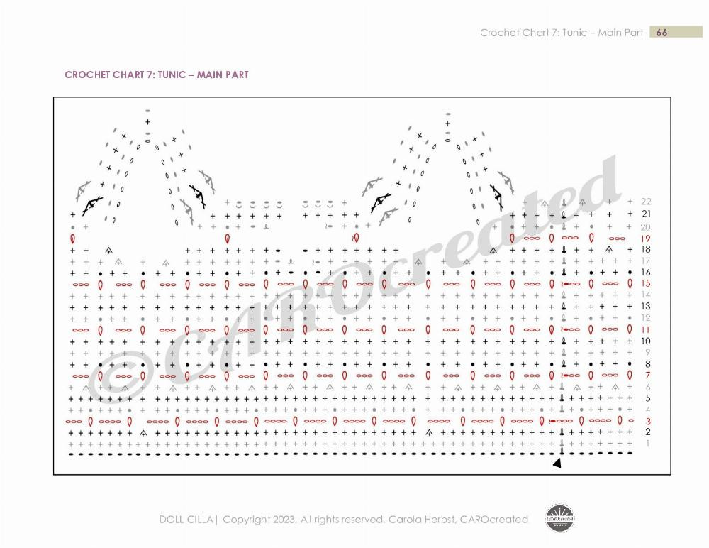 DOLL CILLA crochet pattern