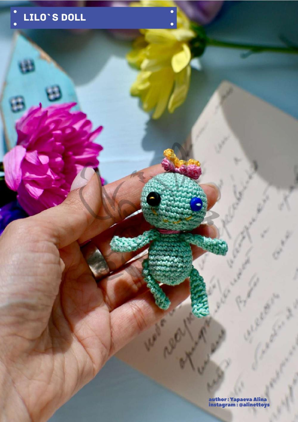 DOLL LILO crochet pattern