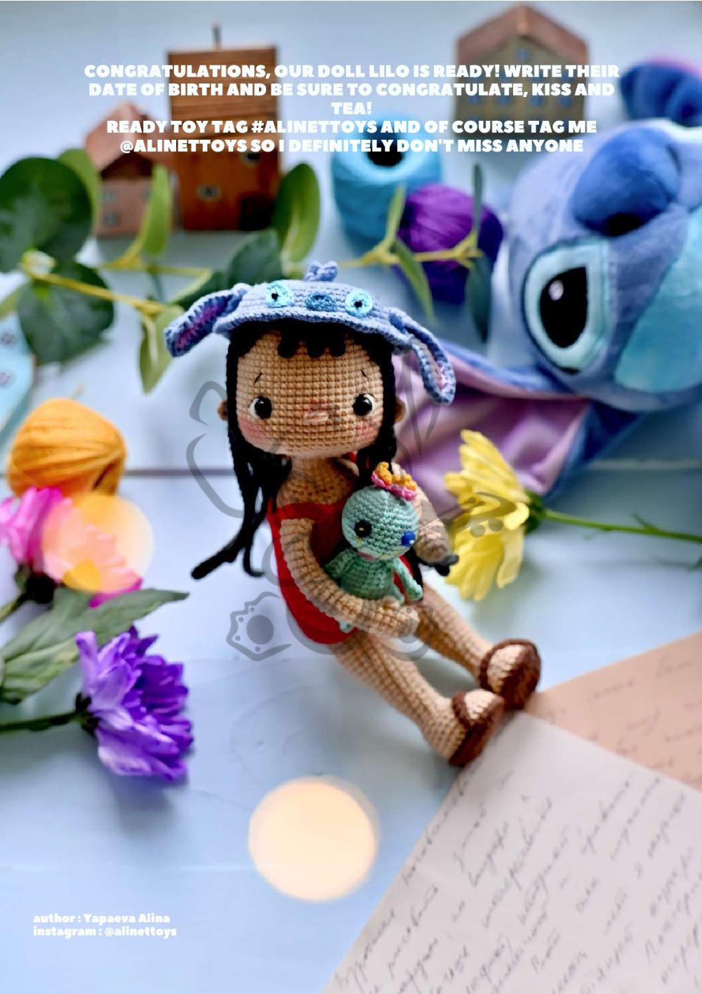 DOLL LILO crochet pattern