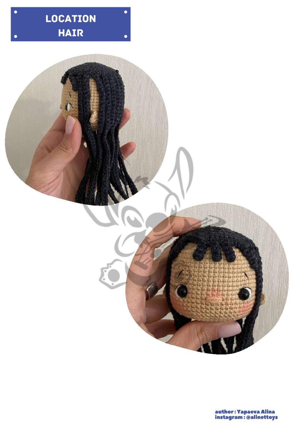 DOLL LILO crochet pattern