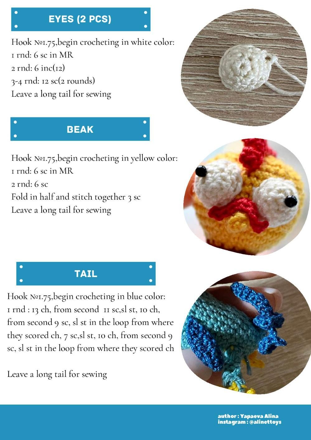 DOLL MOANA crochet pattern