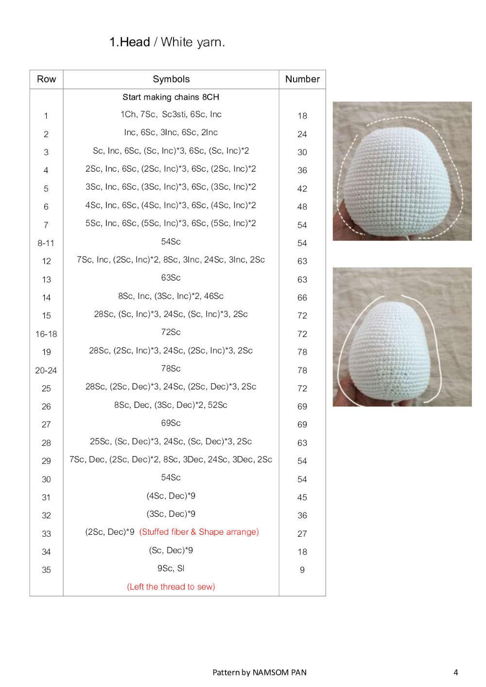 donald & daisy crochet pattern