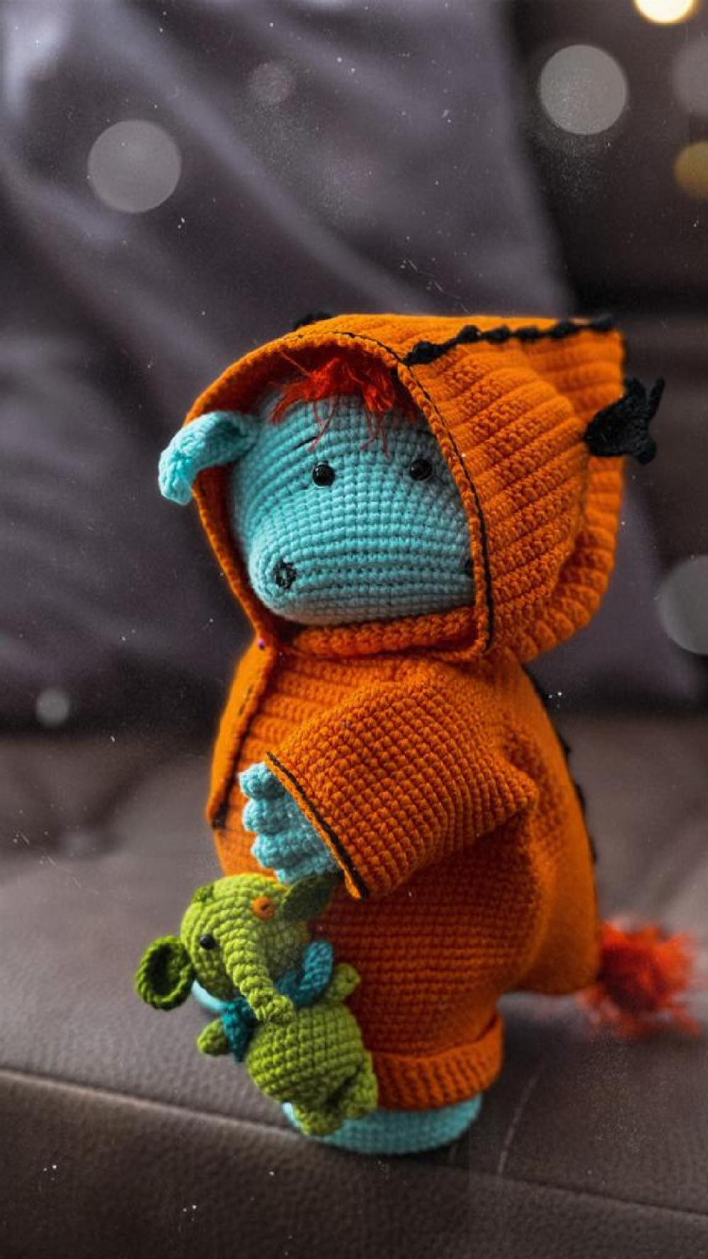 DRAGON's Outfit crochet pattern