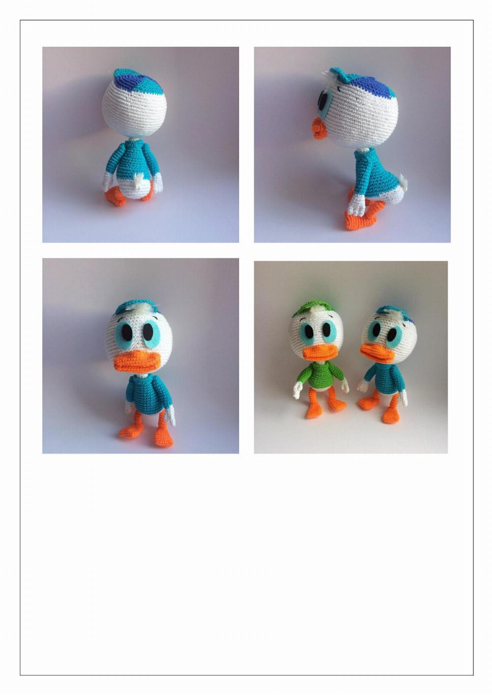 DUCK TALES crochet pattern