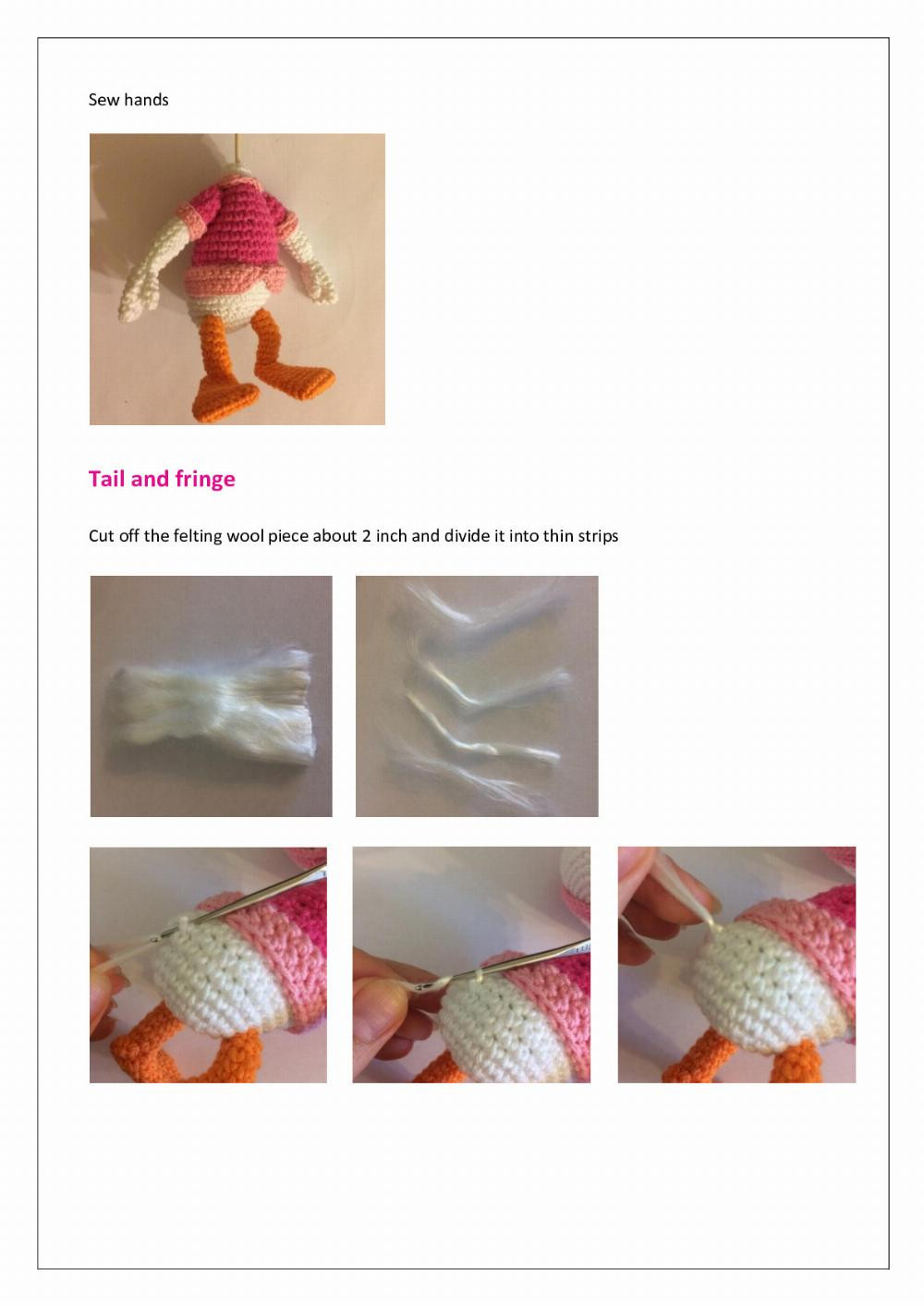 DUCK TALES crochet pattern