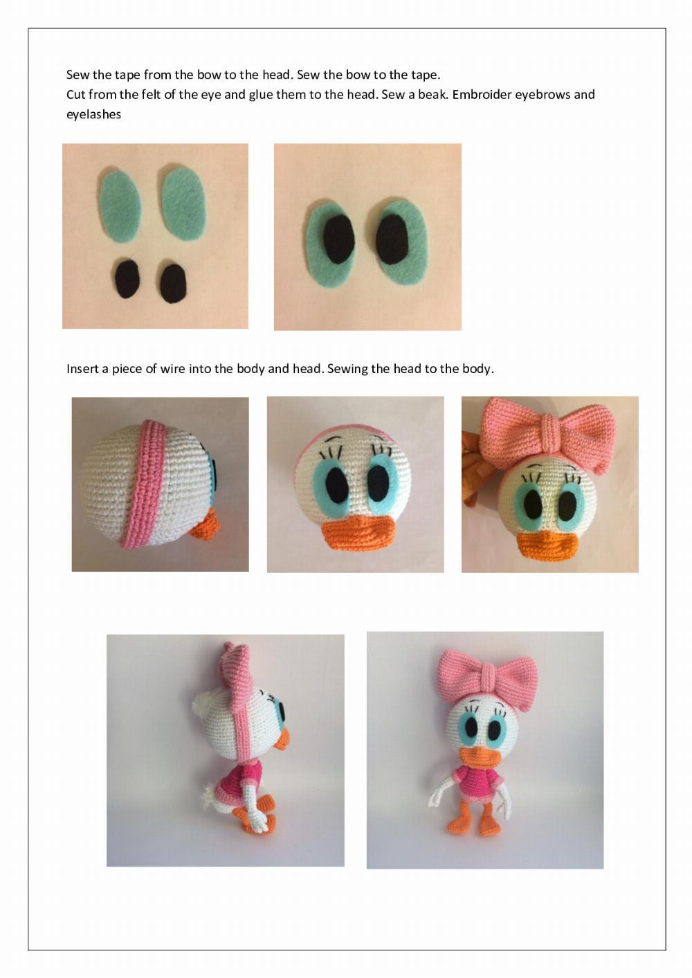 DUCK TALES crochet pattern