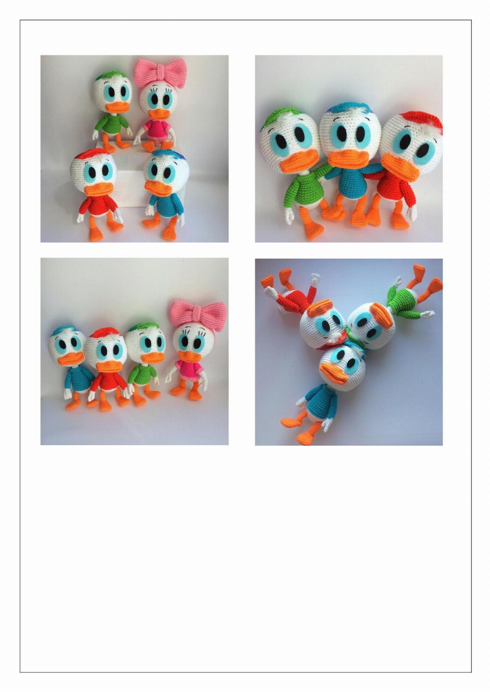 DUCK TALES crochet pattern