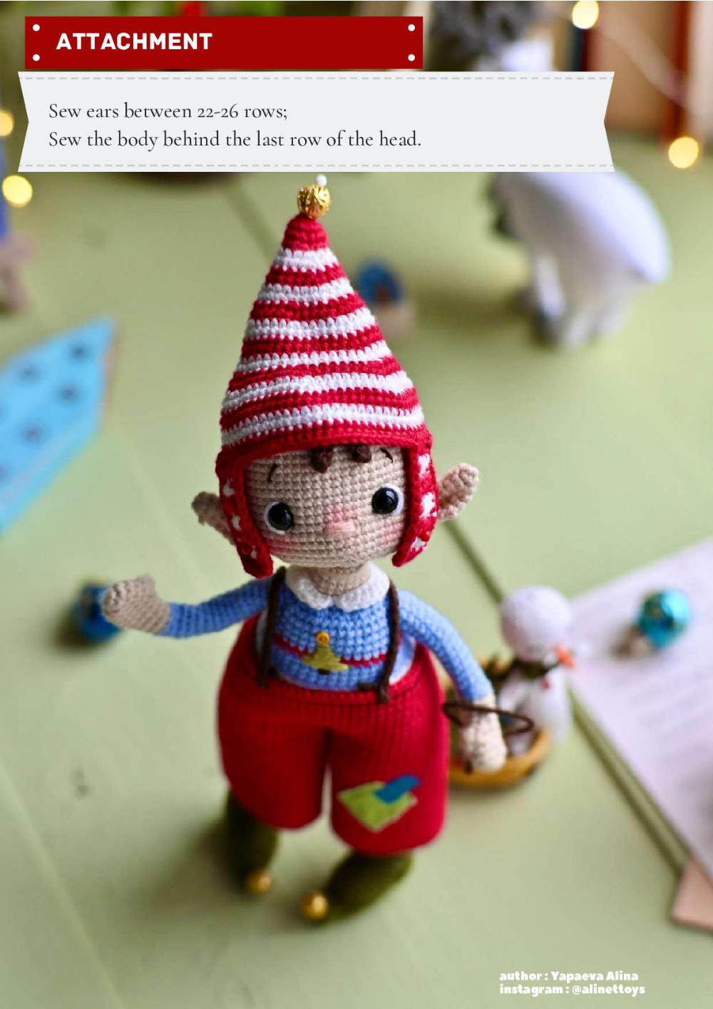 elf mikey crochet pattern