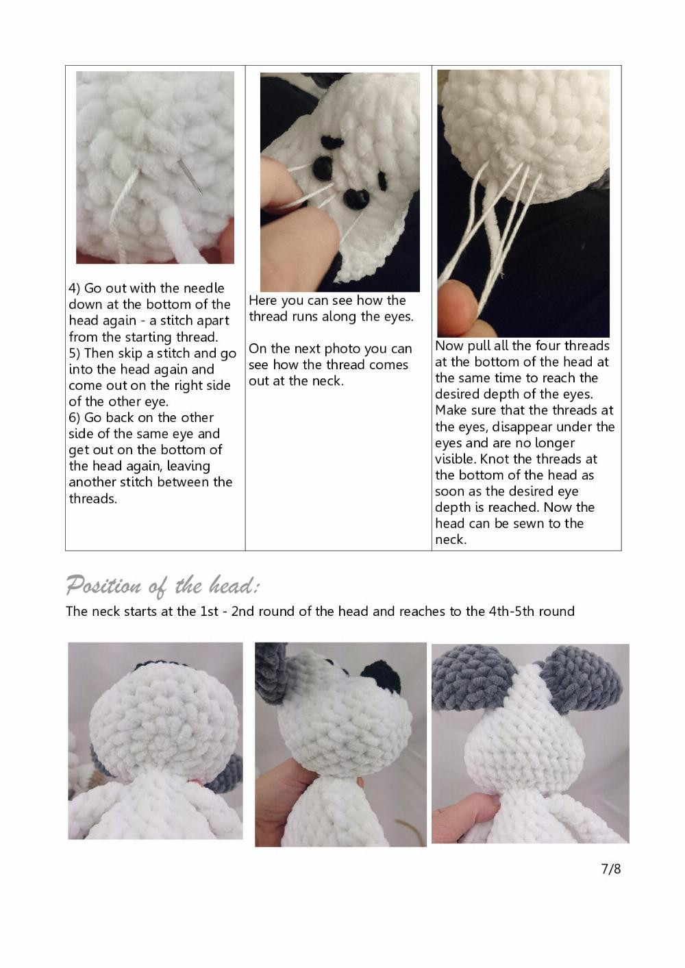 Elvis, the Dog crochet pattern