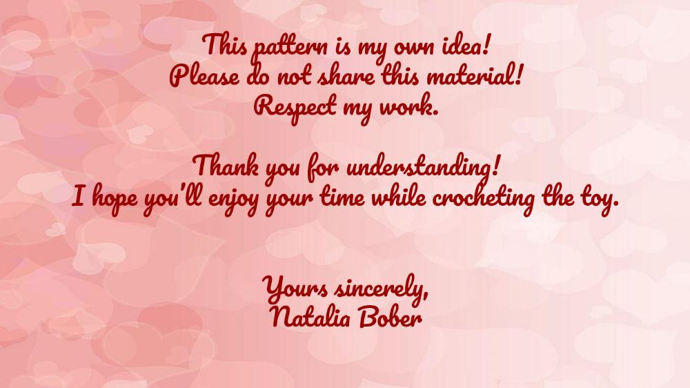 English crochet Pattern “Baby Raccoon”