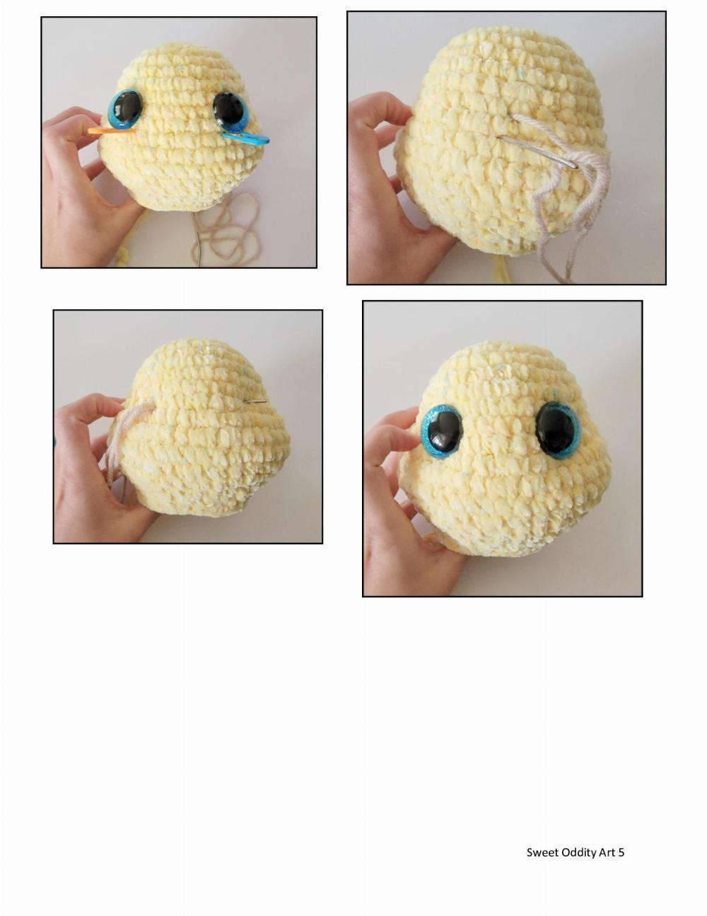 Feather Locklear the Chick Crochet Pattern