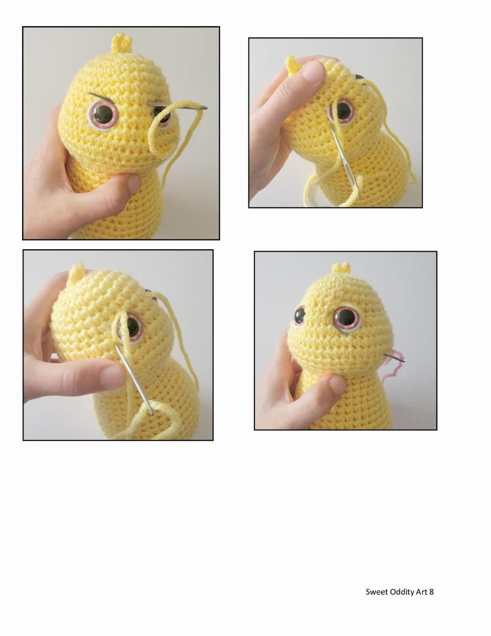 Feather Locklear the Chick Crochet Pattern