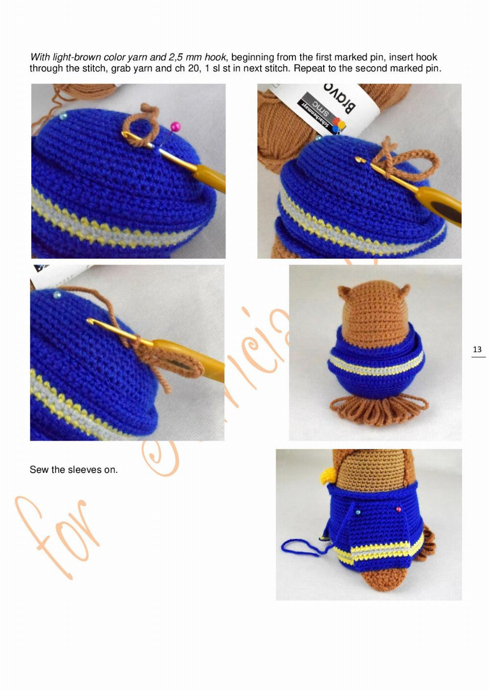 firette the owl crochet pattern