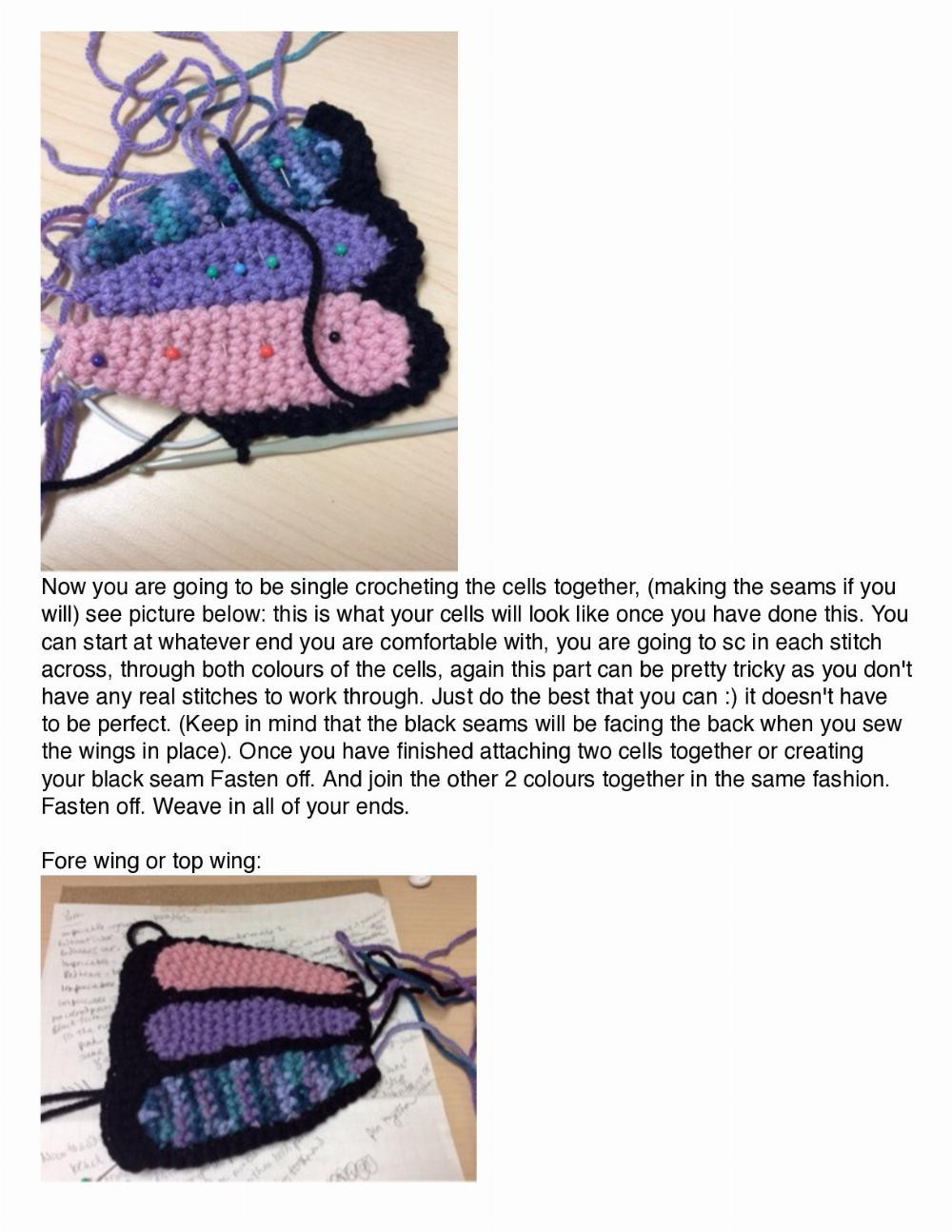 Flutter the butterfly crochet pattern