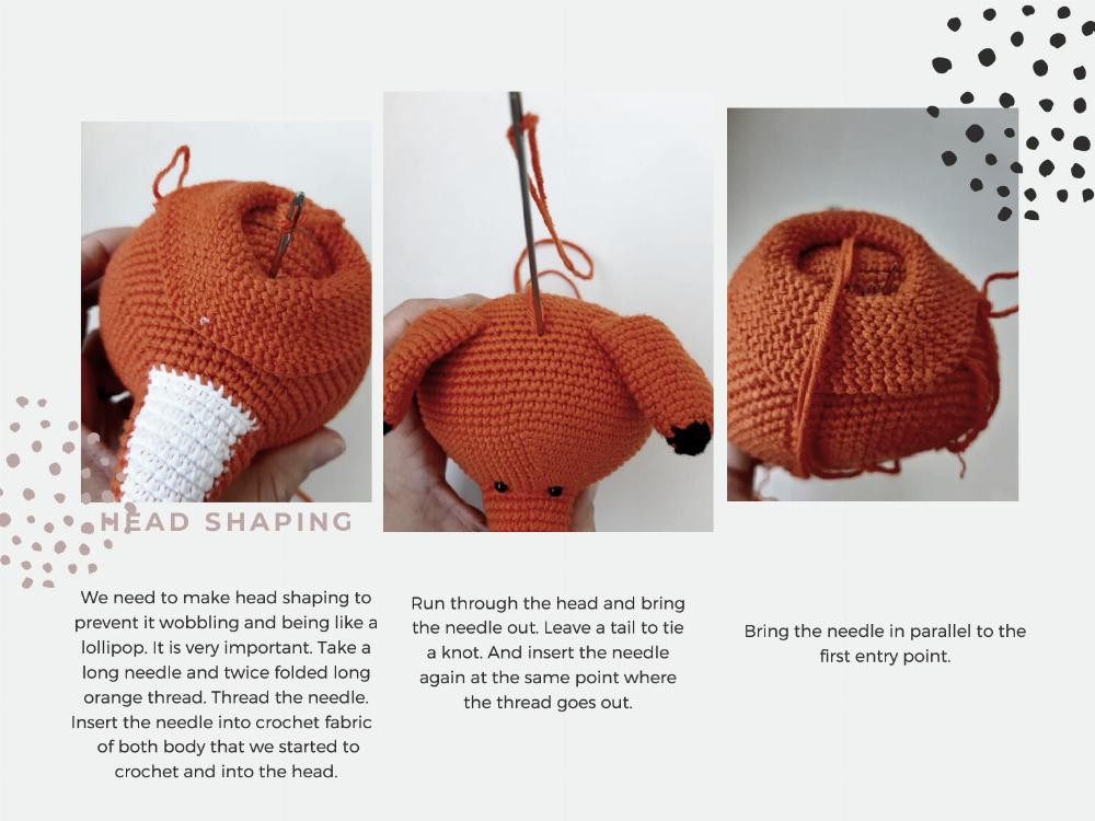 FOX CROCHET PATTERN (WITHOUT CLOTHES)