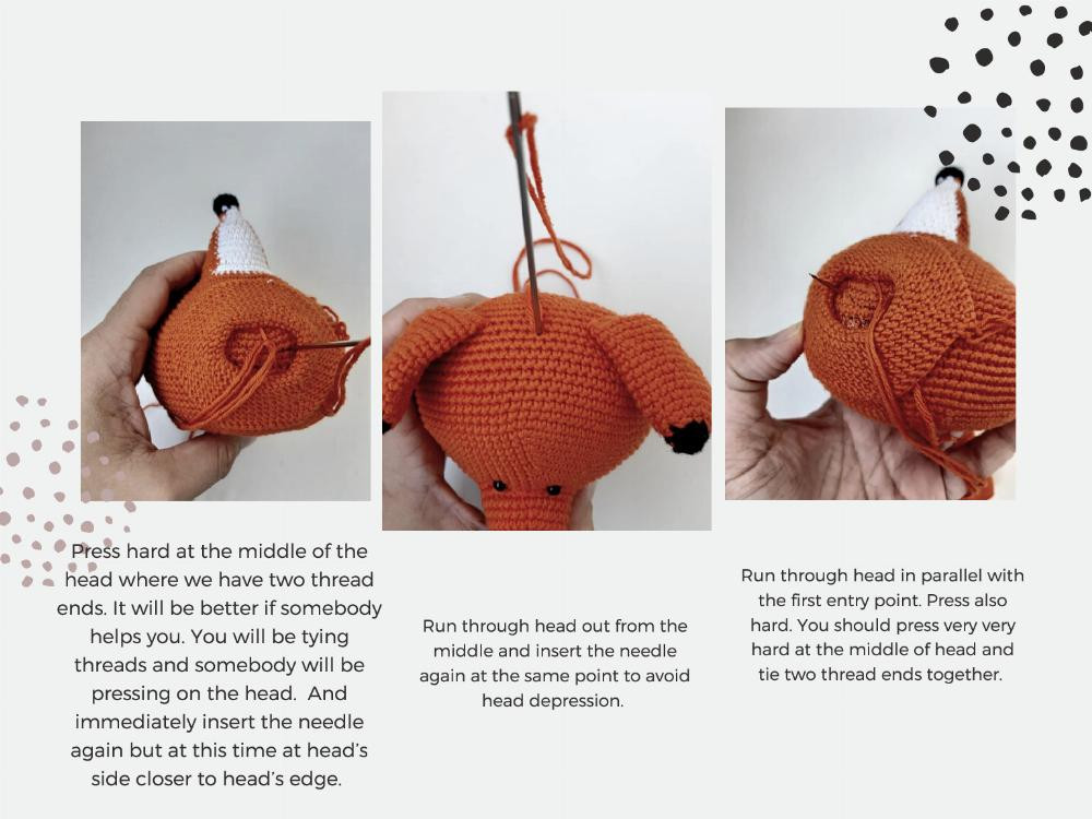 FOX CROCHET PATTERN (WITHOUT CLOTHES)