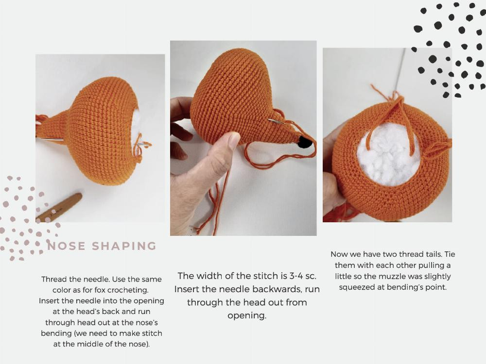 FOX CROCHET PATTERN (WITHOUT CLOTHES)