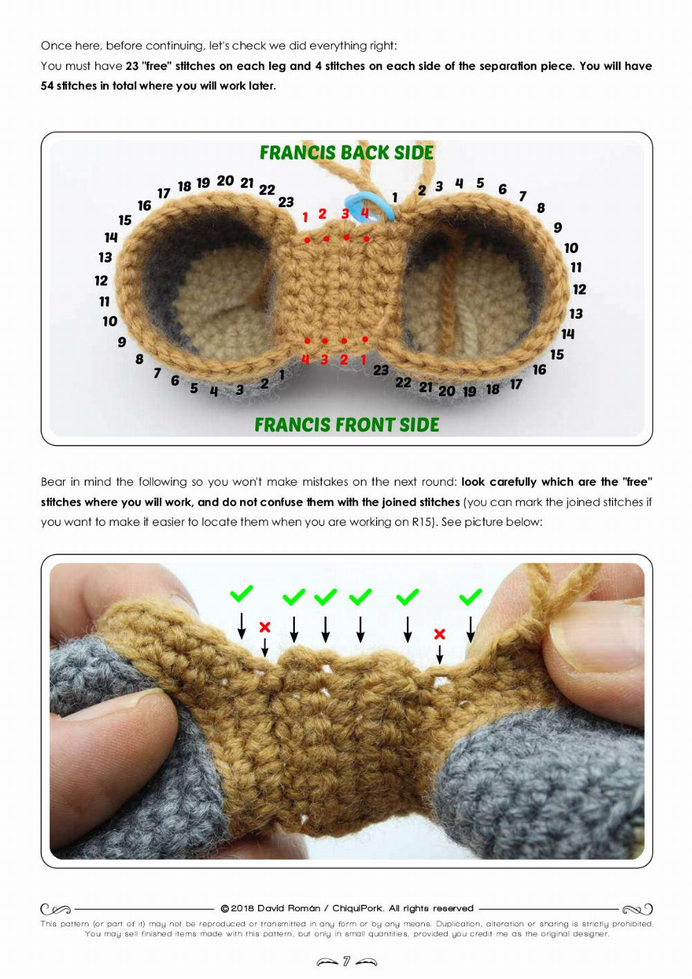 francis the hippo crochet pattern