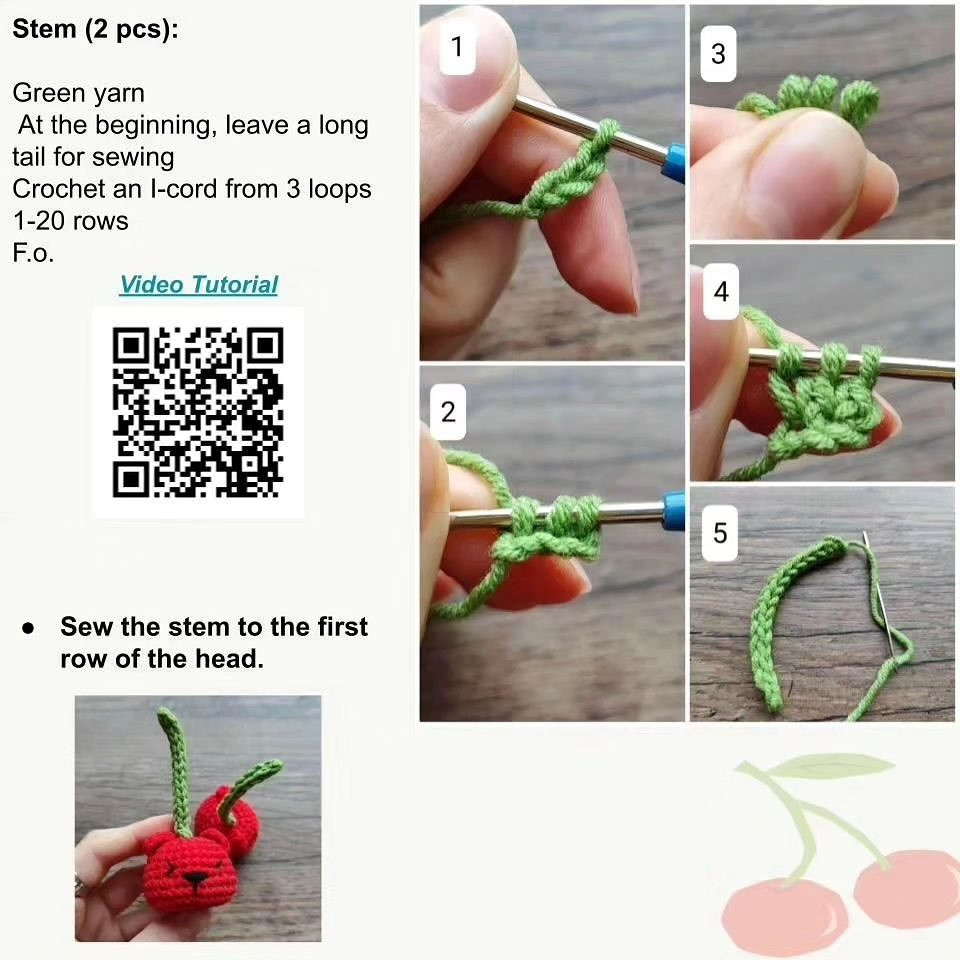 free crochet pattern strawberry bear