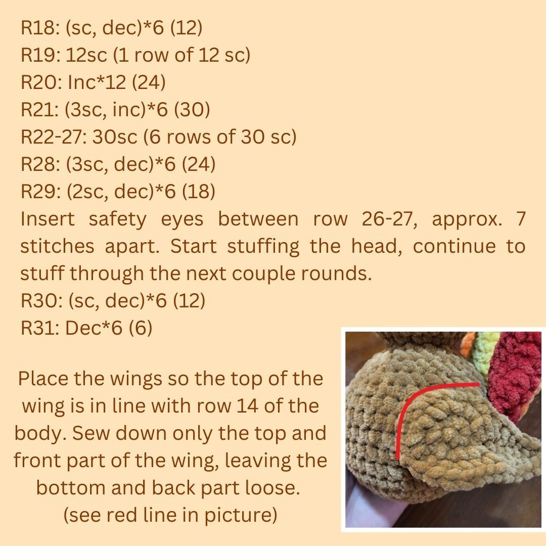 Free Turkey pattern