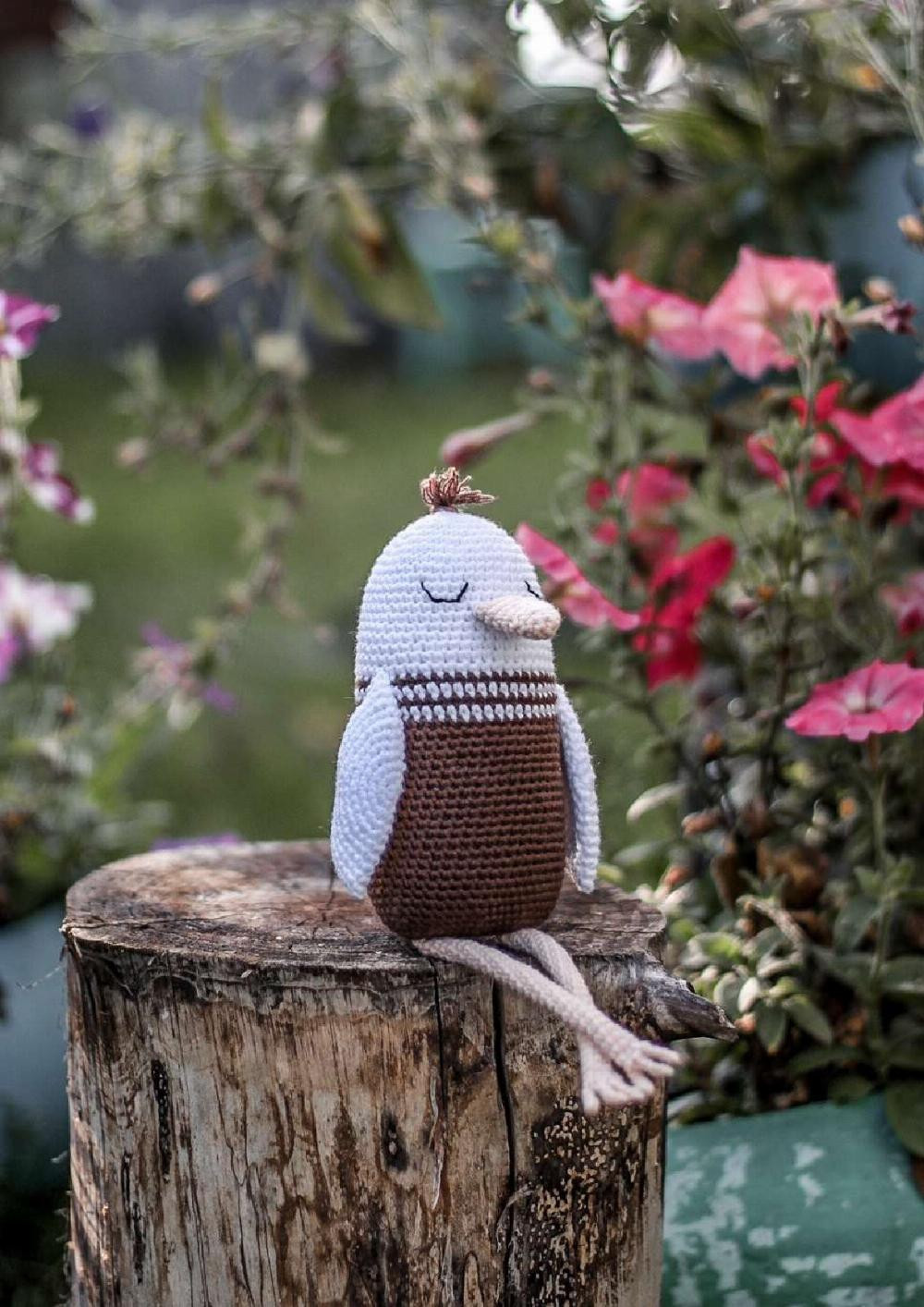 garden birds crochet pattern