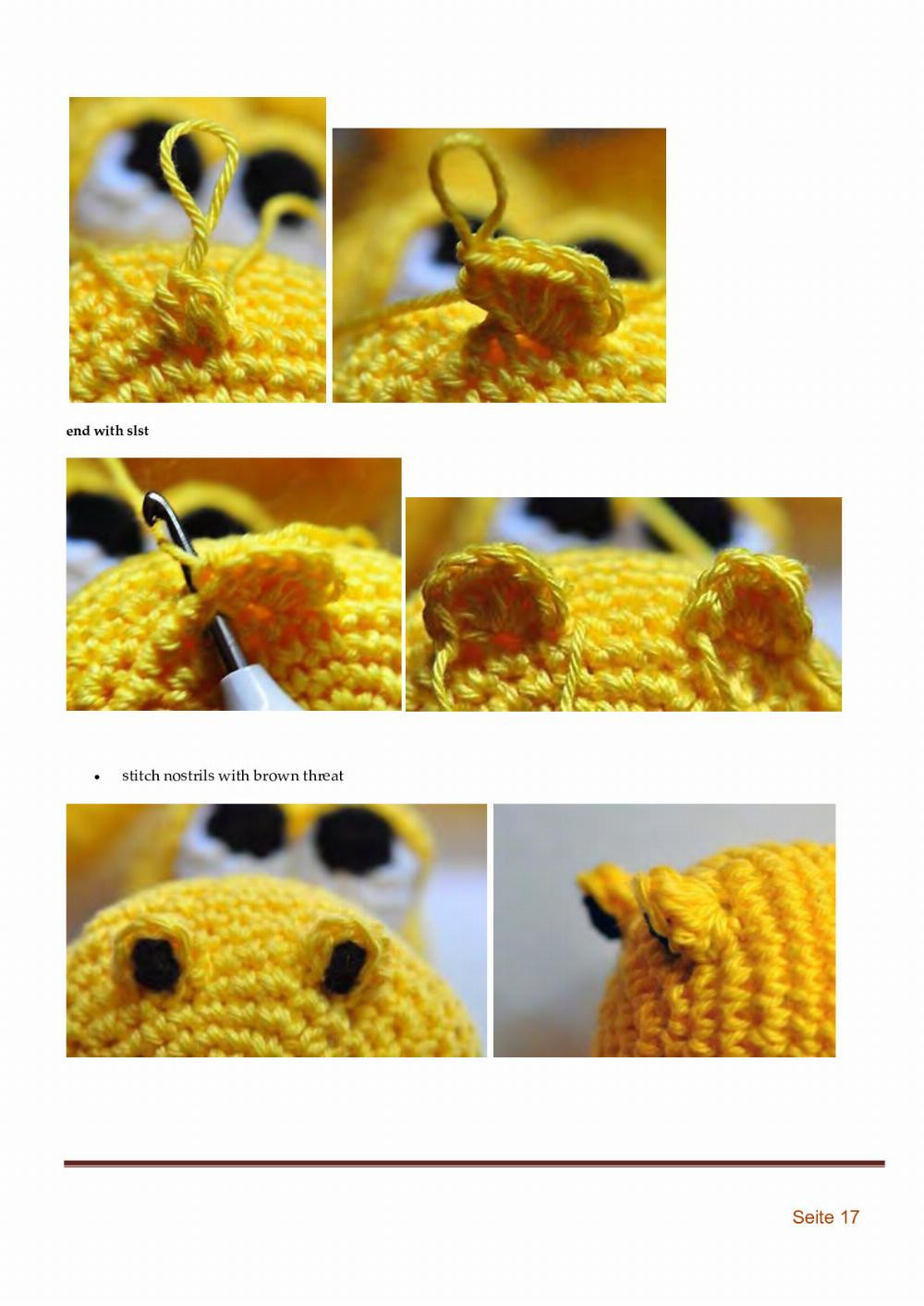 giraffe gerry crochet pattern