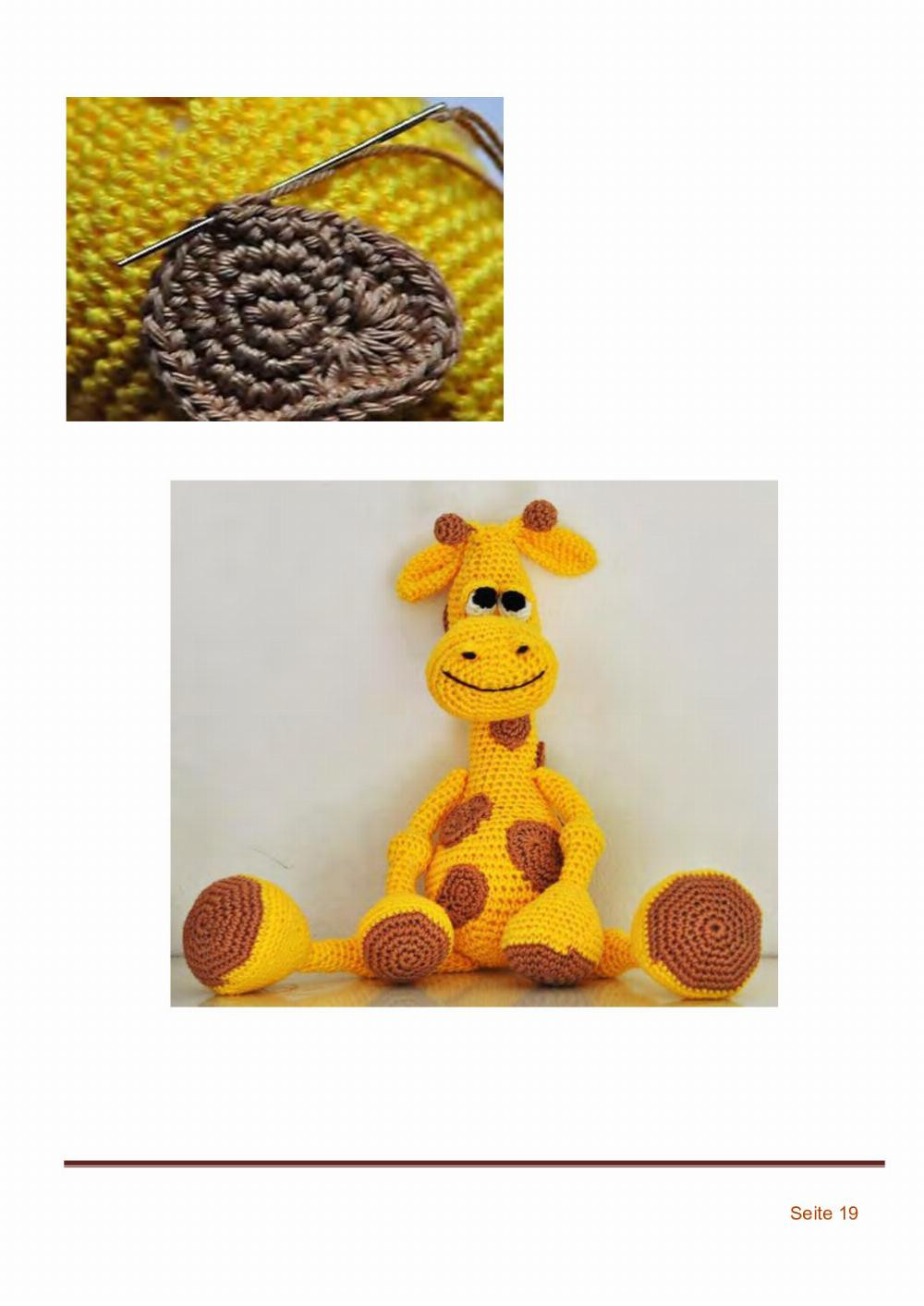 giraffe gerry crochet pattern