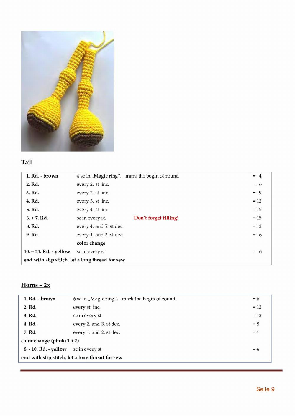 giraffe gerry crochet pattern