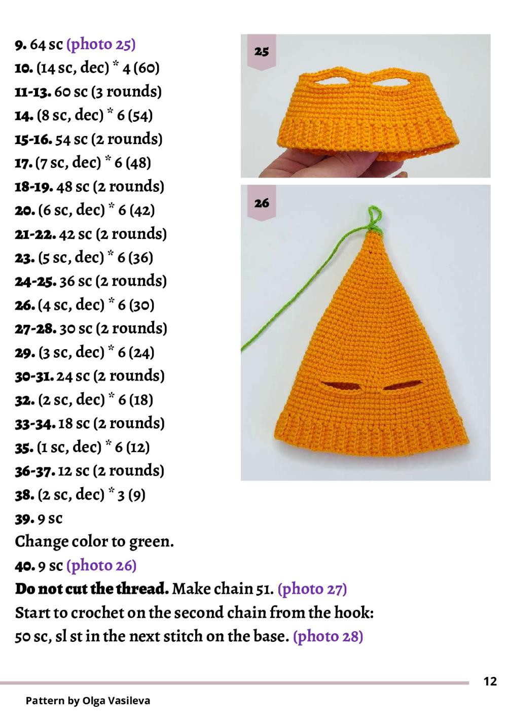 gnome bunny carrot crochet pattern