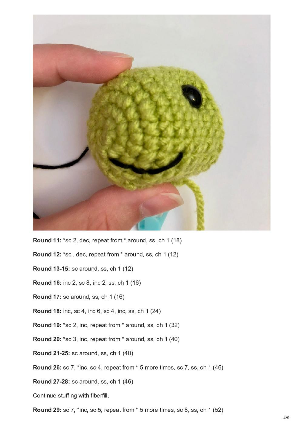 Greg the Steg- A Free Amigurumi Pattern