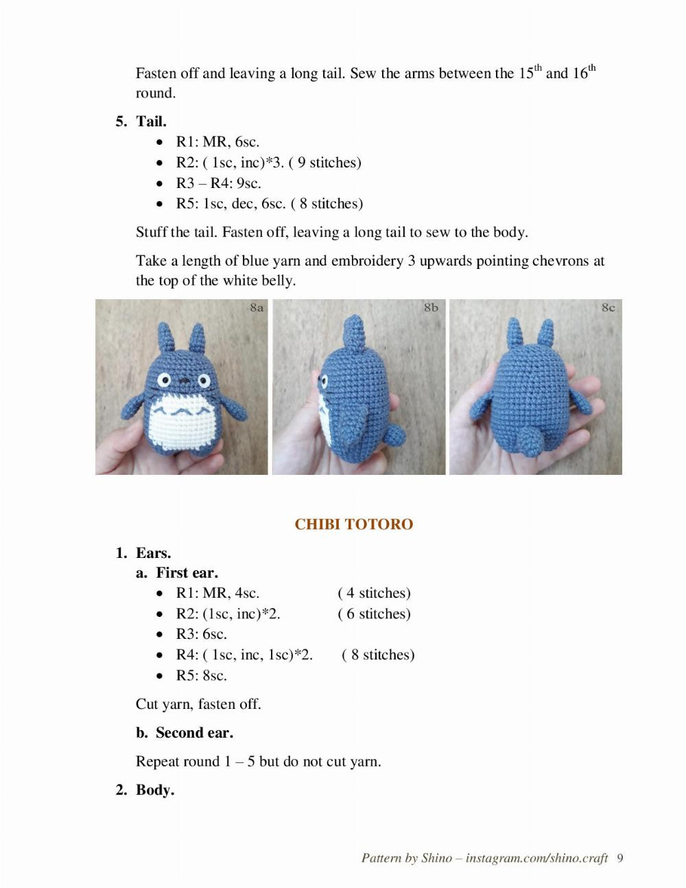 GREY TOTORO – BLUE TOTORO – CHIBI TOTORO