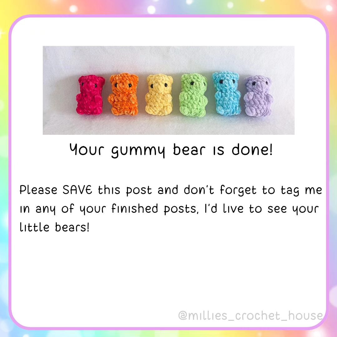 Gummy Bear Pattern 🐻