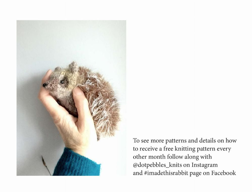 Hedgehog amigurumi pattern