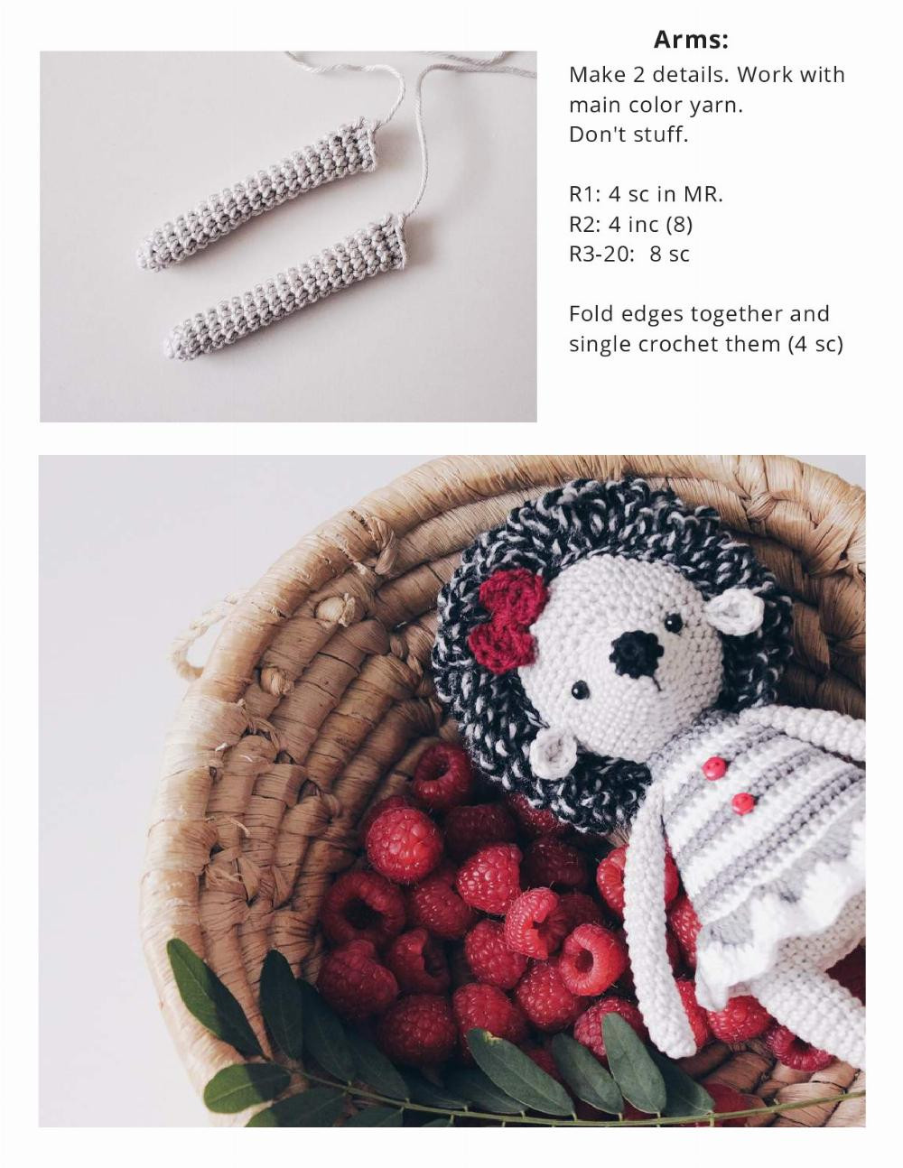 HEDGEHOG COCO CHUDOTSATSA CROCHET PATTERN