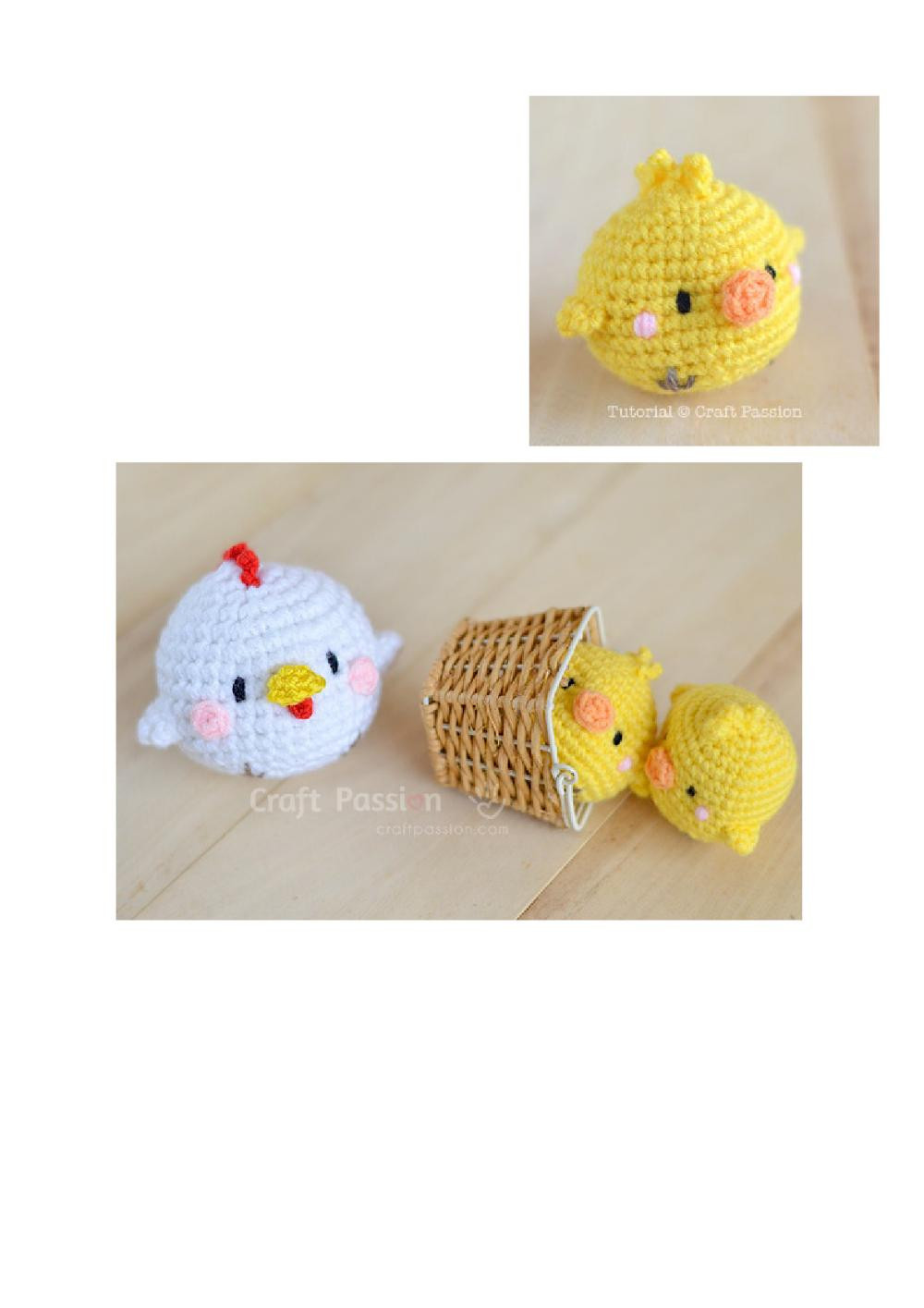 Hen & Chicks Amigurumi