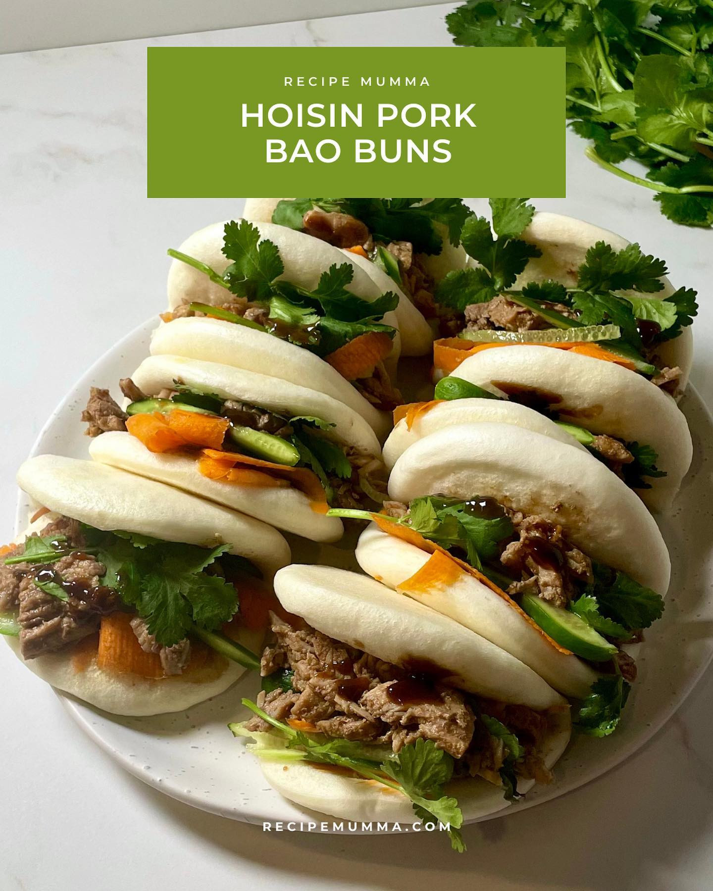 HOISIN PORK BAO BUNS⁠