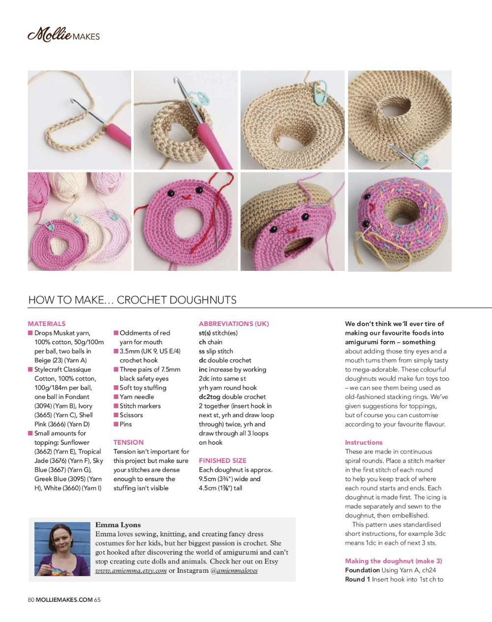 HOW TO MAKE… CROCHET DOUGHNUTS